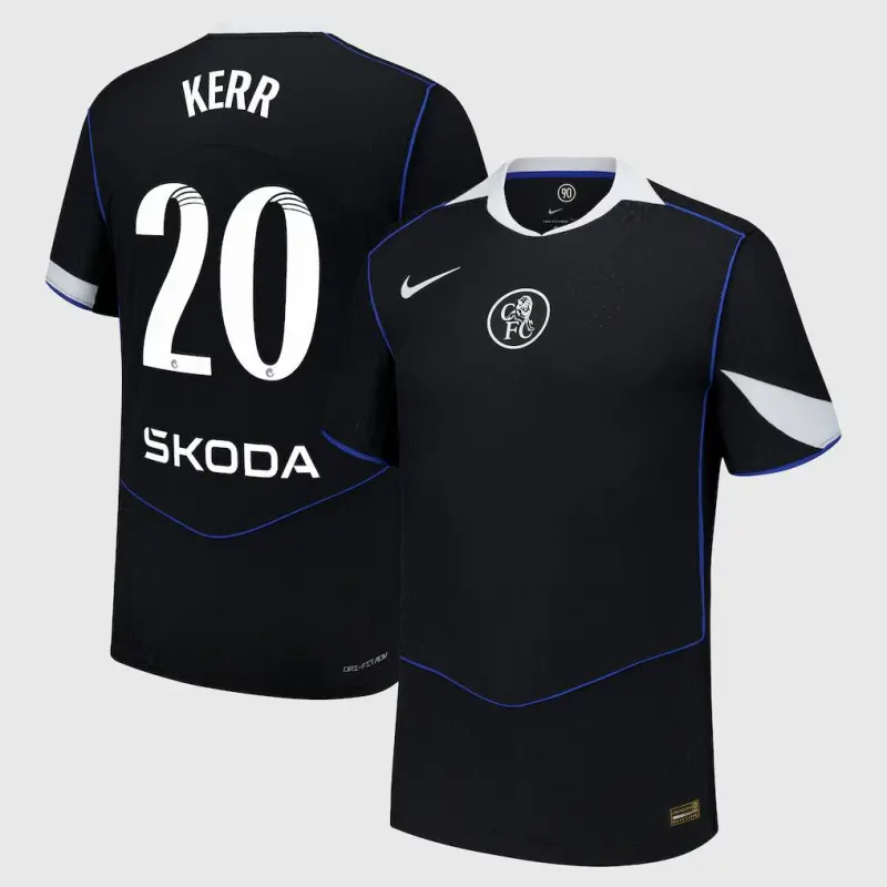 Chelsea Chelsea Chelsea WSL Nike Dri Fit Adv Third Match Shirt 2025-26 with Kerr 20 printing Jerseys – Premium Chelsea Gear Jerseys - Premium Chelsea Gear