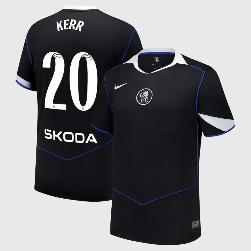 Chelsea Chelsea Chelsea WSL Nike Third Stadium Shirt 2025-26 with Kerr 20 printing Jerseys – Premium Chelsea Gear Jerseys - Premium Chelsea Gear