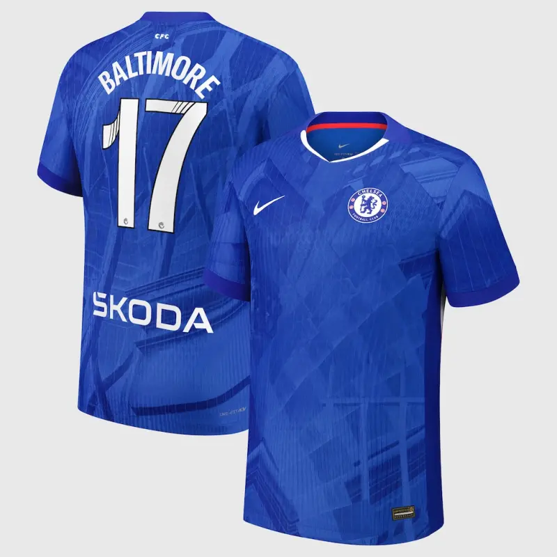 Chelsea Chelsea Chelsea WSL Nike Dri-FIT ADV Home Match Shirt 2025-26 – Youth with Baltimore 17 printing Jerseys – Premium Chelsea Gear Jerseys - Premium Chelsea Gear