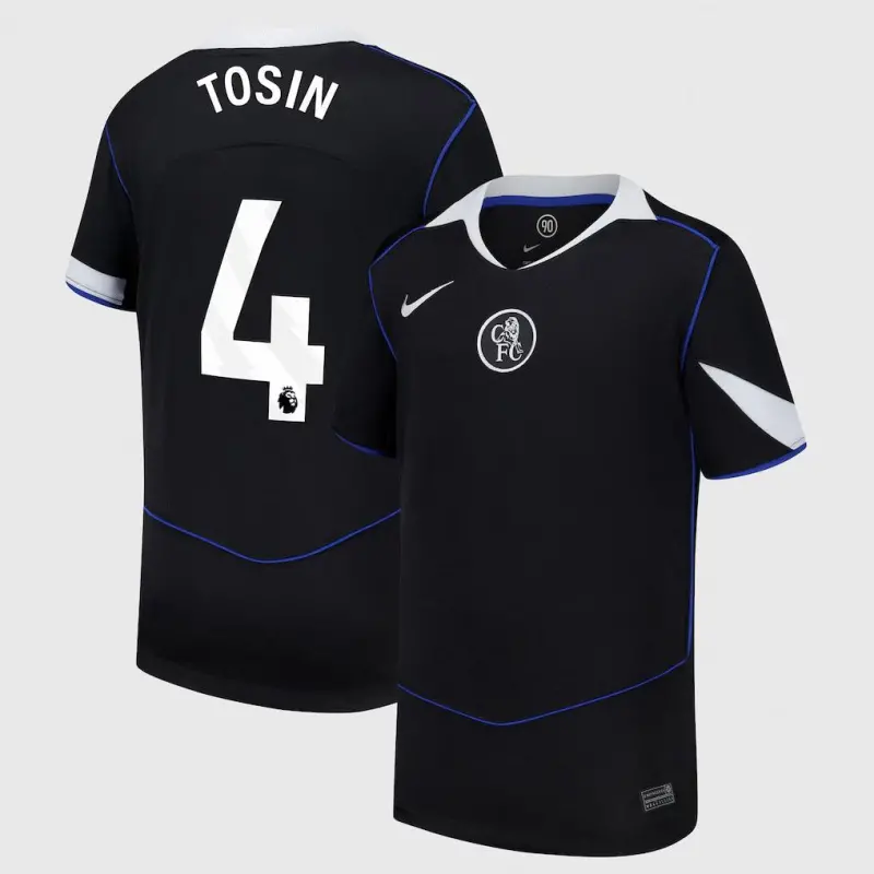 Chelsea Chelsea Chelsea Nike Third Stadium Shirt 2025-26 – Youth with Tosin 4 printing Jerseys – Premium Chelsea Gear Jerseys - Premium Chelsea Gear
