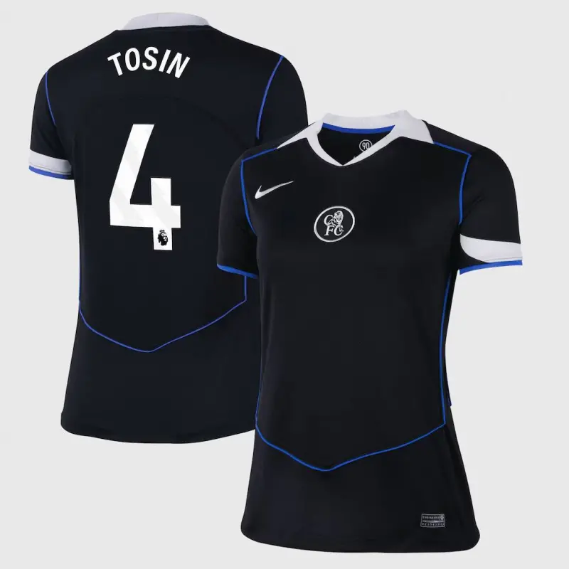 Chelsea Chelsea Nike Third Stadium Shirt 2025-26 – Womens with Tosin 4 printing Jerseys - Premium Chelsea Gear