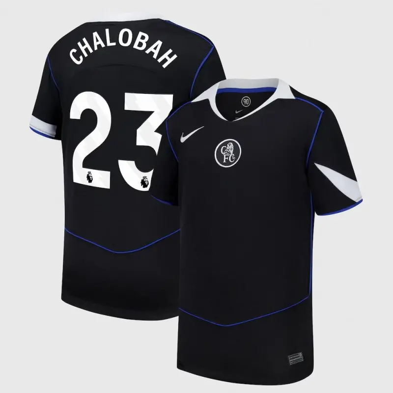 Chelsea Chelsea Nike Third Stadium Shirt 2025-26 – Youth with Chalobah 23 printing Jerseys - Premium Chelsea Gear