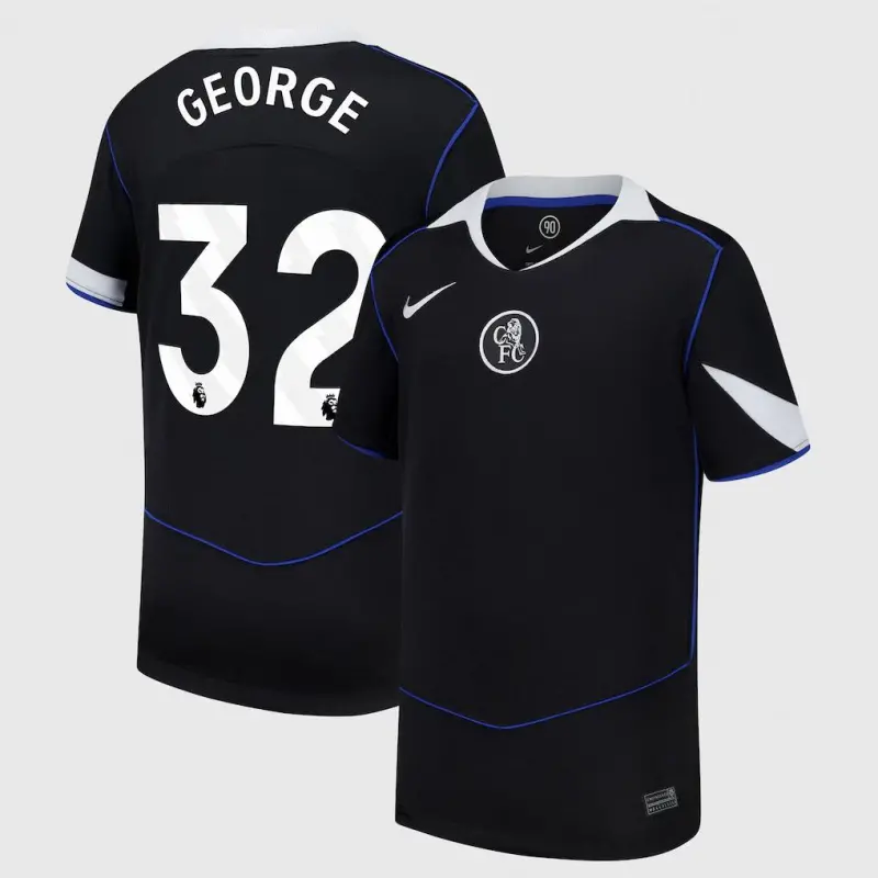Chelsea Chelsea Nike Third Stadium Shirt 2025-26 – Youth with George 32 printing Jerseys - Premium Chelsea Gear