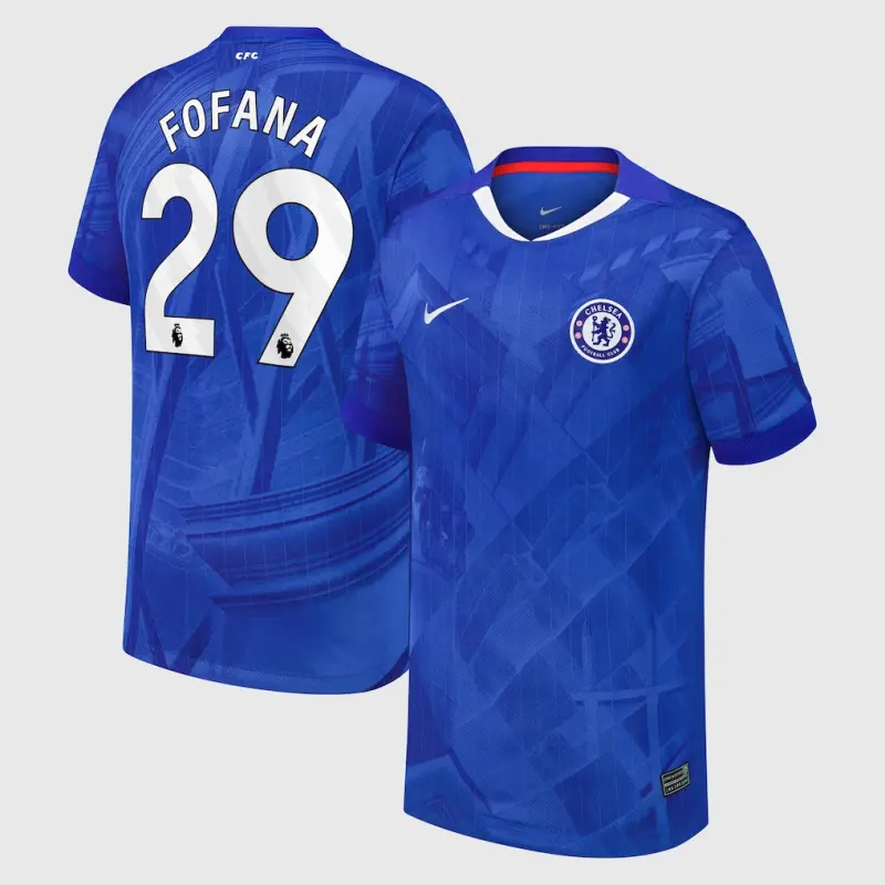 Chelsea Chelsea Nike Home Stadium Shirt 2025-26 – Youth with Fofana 29 printing Jerseys - Premium Chelsea Gear