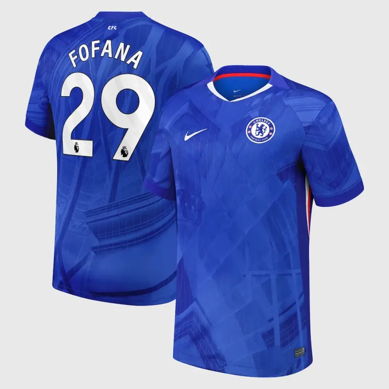 Chelsea Chelsea Nike Home Stadium Shirt 2025-26 with Fofana 29 printing Jerseys - Premium Chelsea Gear