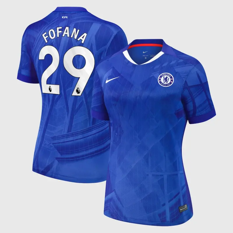 Chelsea Chelsea Nike Home Stadium Shirt 2025-26 – Womens with Fofana 29 printing Jerseys - Premium Chelsea Gear