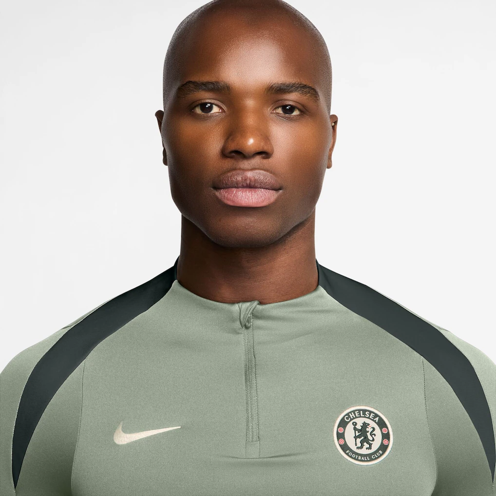Chelsea Chelsea Nike Strike Drill Training Top – Jade Horizon Jerseys - Premium Chelsea Gear