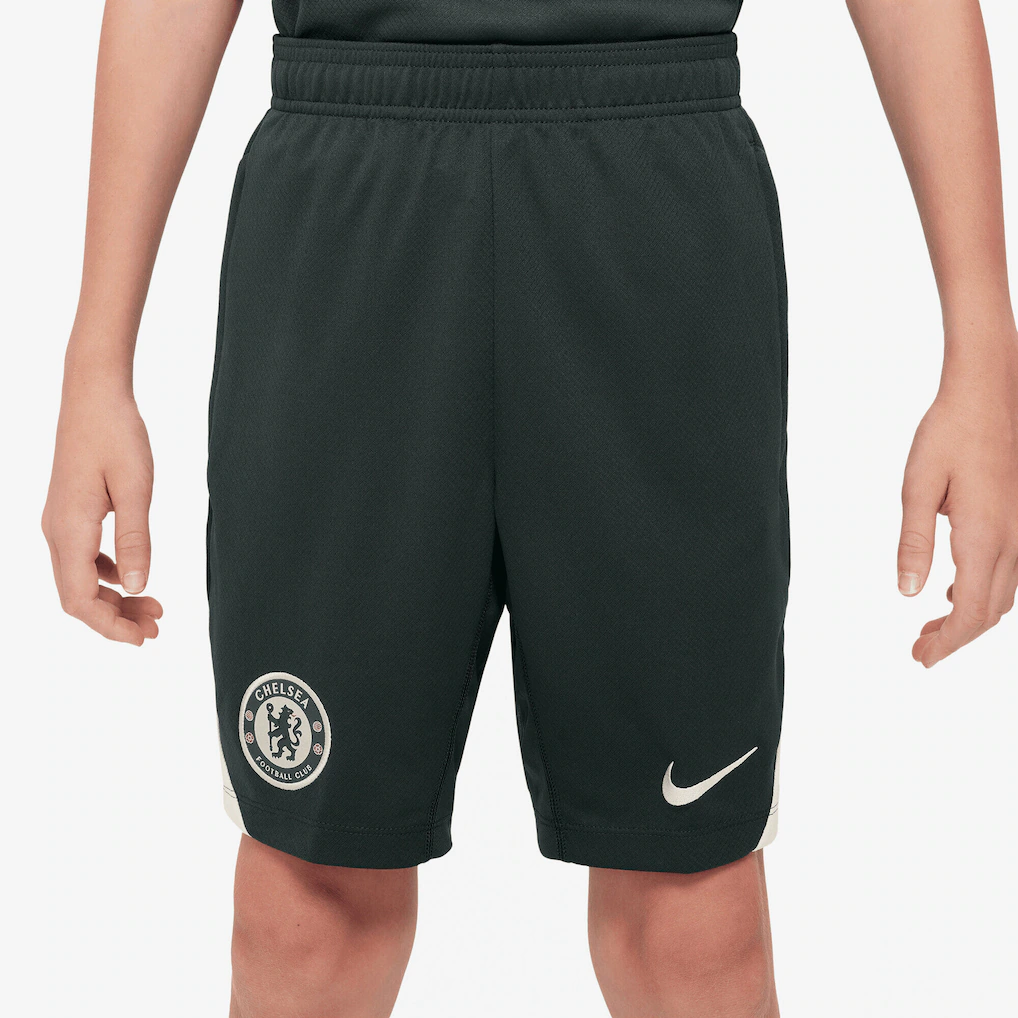 Chelsea Chelsea Nike Strike Training Shorts – Green – Kids Jerseys - Premium Chelsea Gear