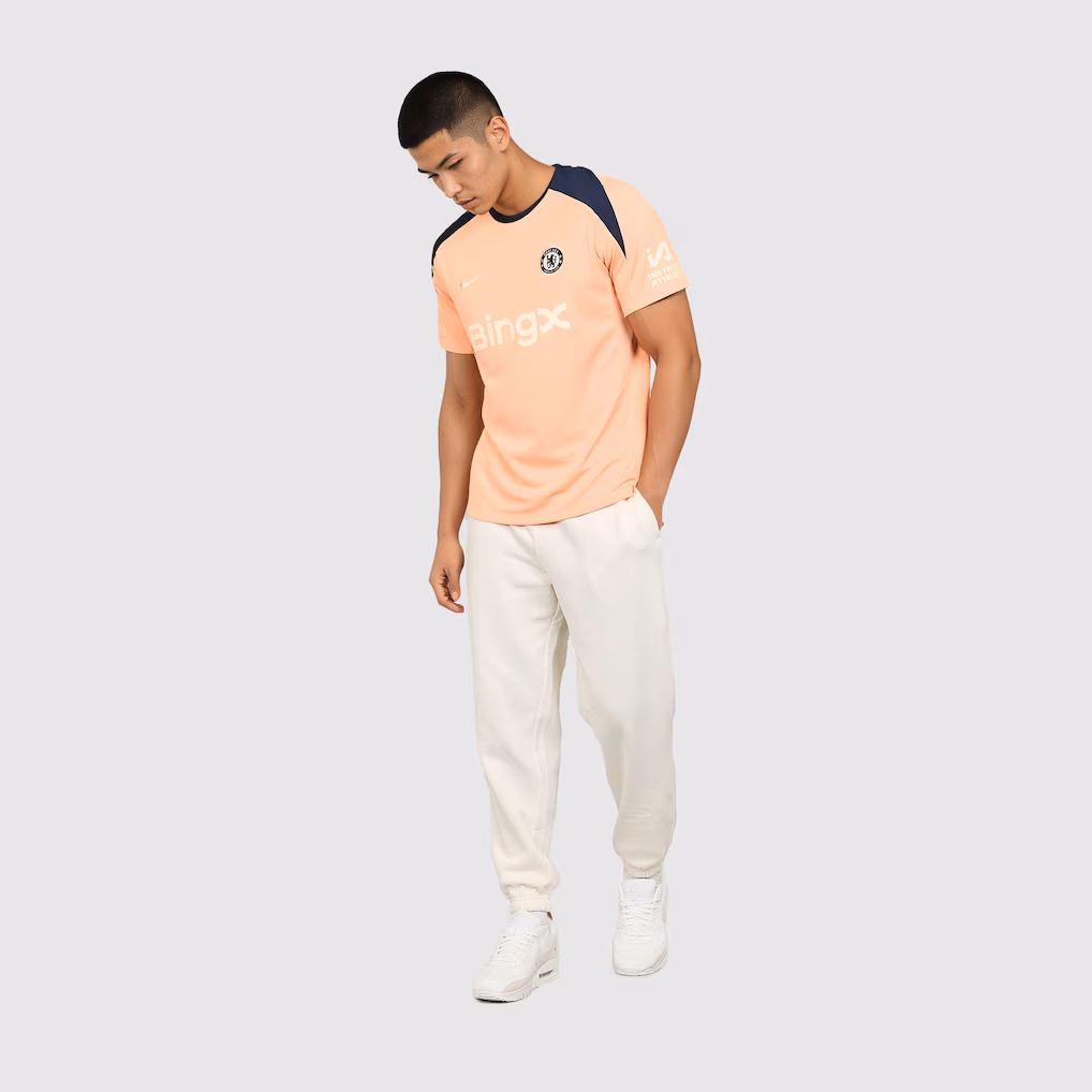 Chelsea Chelsea Nike Strike Training Top – Apricot Jerseys - Premium Chelsea Gear