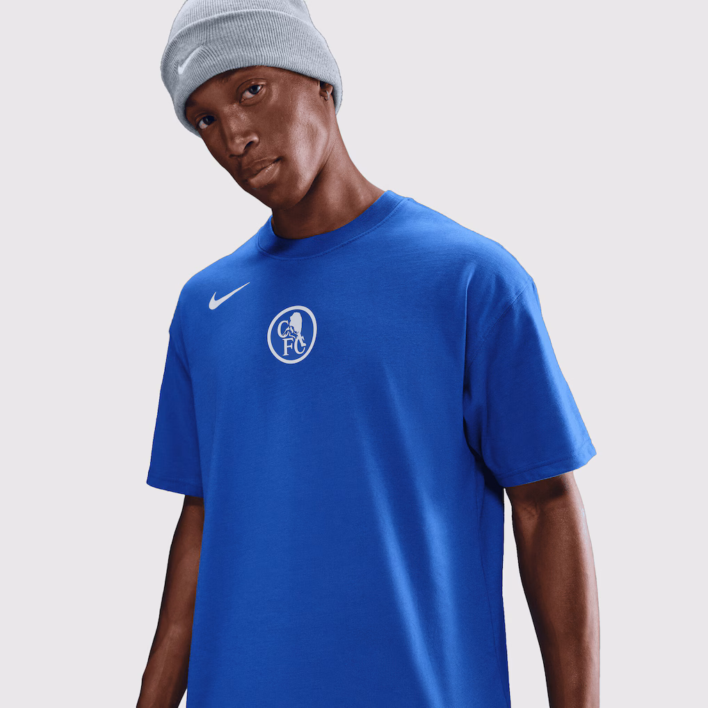 Chelsea Chelsea Nike T90 Remix T-Shirt – Blue Jerseys - Premium Chelsea Gear